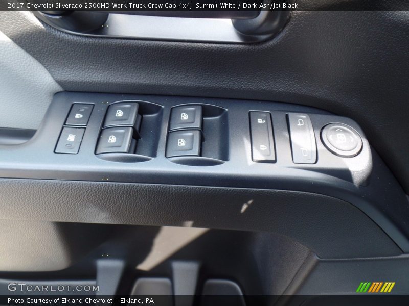 Summit White / Dark Ash/Jet Black 2017 Chevrolet Silverado 2500HD Work Truck Crew Cab 4x4
