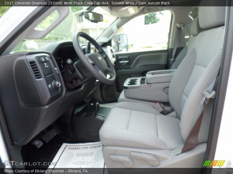 Summit White / Dark Ash/Jet Black 2017 Chevrolet Silverado 2500HD Work Truck Crew Cab 4x4