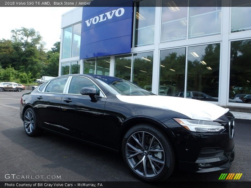 Black Stone / Amber 2018 Volvo S90 T6 AWD