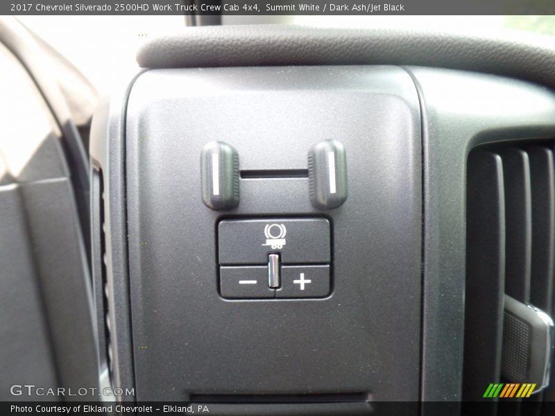 Summit White / Dark Ash/Jet Black 2017 Chevrolet Silverado 2500HD Work Truck Crew Cab 4x4