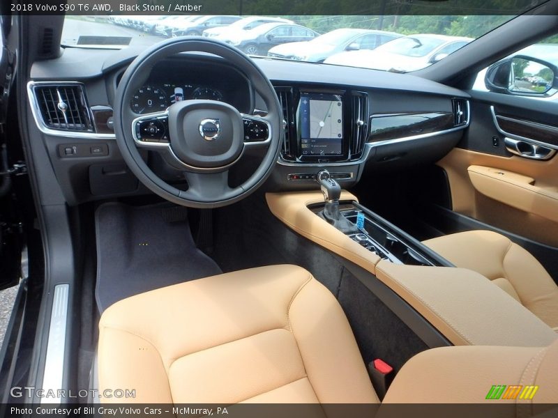 Amber Interior - 2018 S90 T6 AWD 