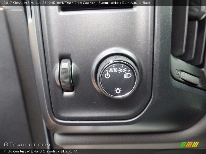 Summit White / Dark Ash/Jet Black 2017 Chevrolet Silverado 2500HD Work Truck Crew Cab 4x4