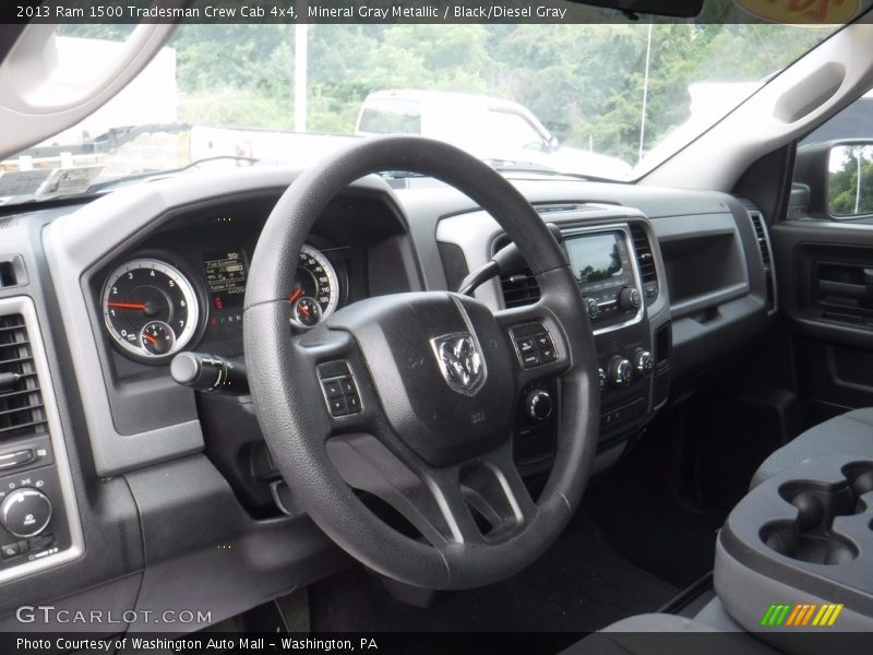 Mineral Gray Metallic / Black/Diesel Gray 2013 Ram 1500 Tradesman Crew Cab 4x4