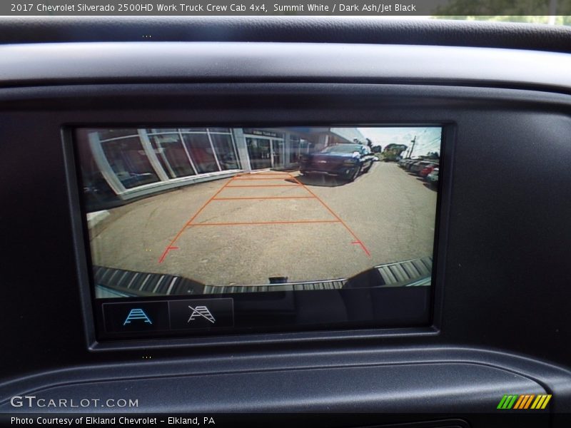 Summit White / Dark Ash/Jet Black 2017 Chevrolet Silverado 2500HD Work Truck Crew Cab 4x4