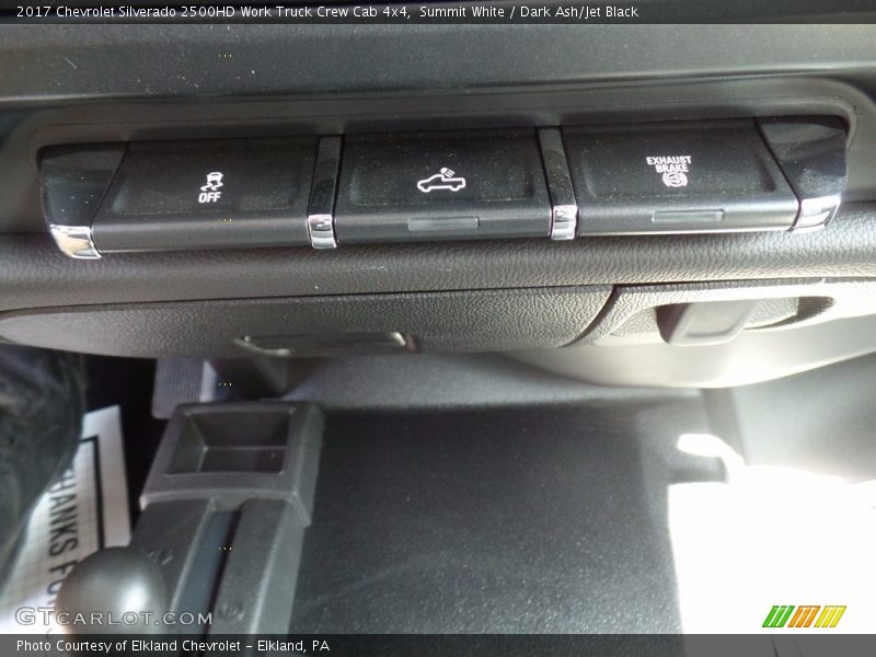 Summit White / Dark Ash/Jet Black 2017 Chevrolet Silverado 2500HD Work Truck Crew Cab 4x4