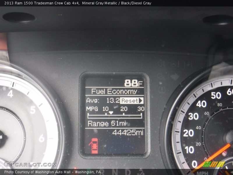 Mineral Gray Metallic / Black/Diesel Gray 2013 Ram 1500 Tradesman Crew Cab 4x4