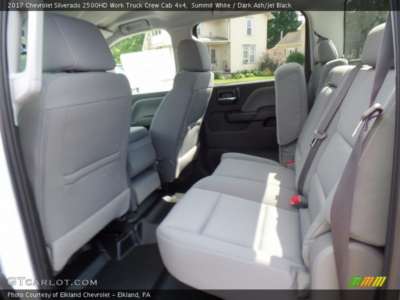 Summit White / Dark Ash/Jet Black 2017 Chevrolet Silverado 2500HD Work Truck Crew Cab 4x4