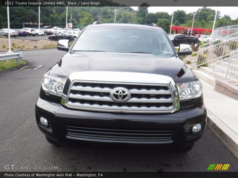 Black / Sand Beige 2012 Toyota Sequoia Limited 4WD