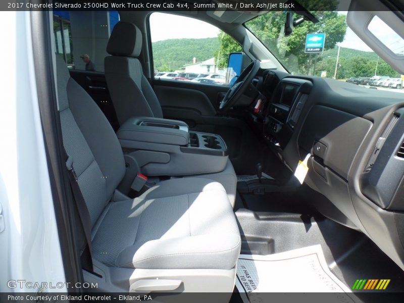 Summit White / Dark Ash/Jet Black 2017 Chevrolet Silverado 2500HD Work Truck Crew Cab 4x4