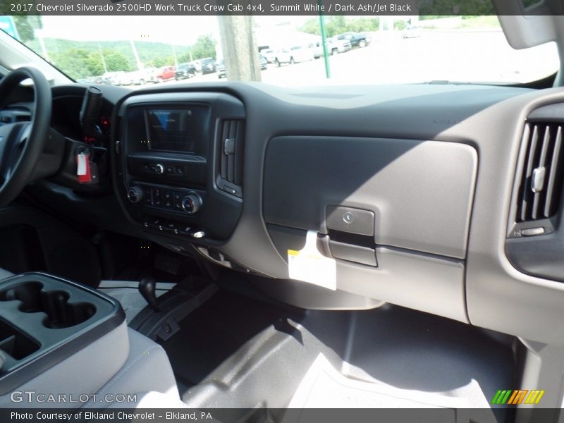 Summit White / Dark Ash/Jet Black 2017 Chevrolet Silverado 2500HD Work Truck Crew Cab 4x4