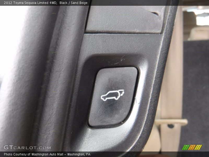 Black / Sand Beige 2012 Toyota Sequoia Limited 4WD