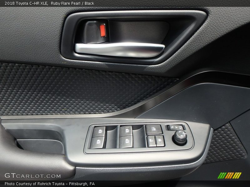 Ruby Flare Pearl / Black 2018 Toyota C-HR XLE