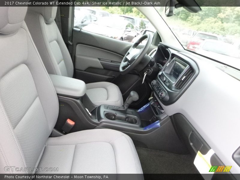 Silver Ice Metallic / Jet Black/­Dark Ash 2017 Chevrolet Colorado WT Extended Cab 4x4