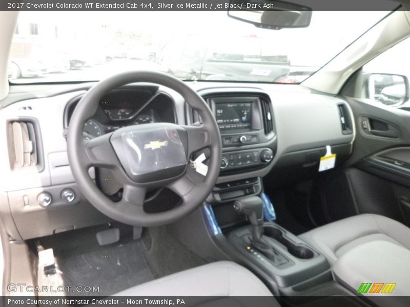 Silver Ice Metallic / Jet Black/­Dark Ash 2017 Chevrolet Colorado WT Extended Cab 4x4