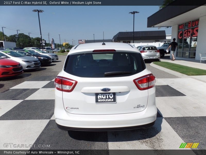 Oxford White / Medium Light Stone 2017 Ford C-Max Hybrid SE