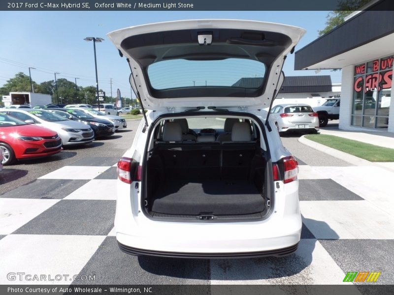 Oxford White / Medium Light Stone 2017 Ford C-Max Hybrid SE