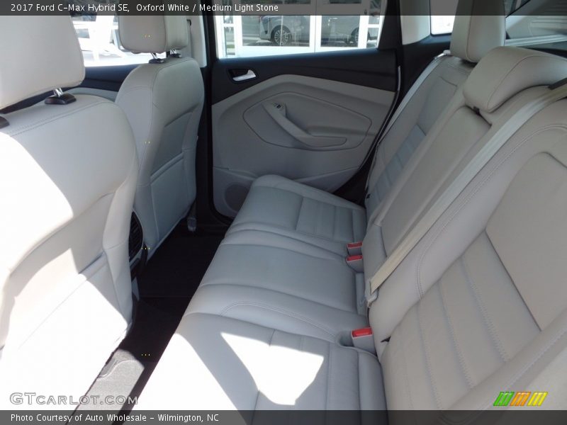 Oxford White / Medium Light Stone 2017 Ford C-Max Hybrid SE