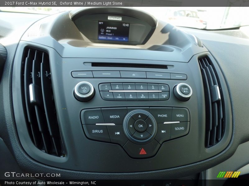 Oxford White / Medium Light Stone 2017 Ford C-Max Hybrid SE