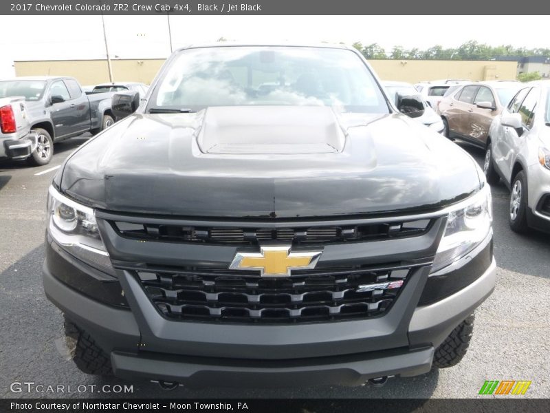 Black / Jet Black 2017 Chevrolet Colorado ZR2 Crew Cab 4x4