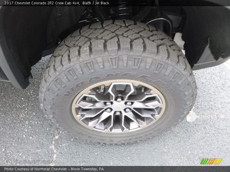Black / Jet Black 2017 Chevrolet Colorado ZR2 Crew Cab 4x4
