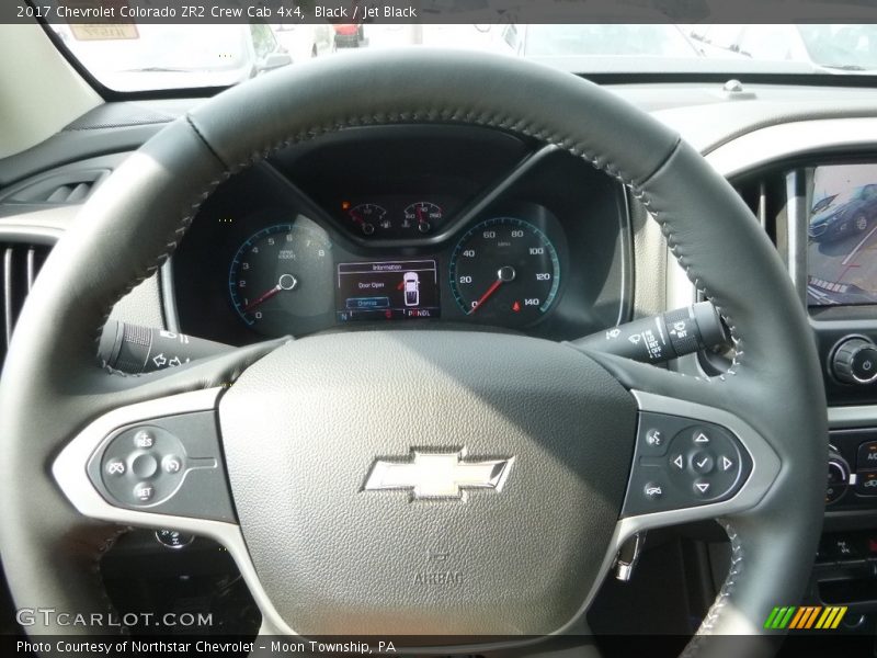 Black / Jet Black 2017 Chevrolet Colorado ZR2 Crew Cab 4x4