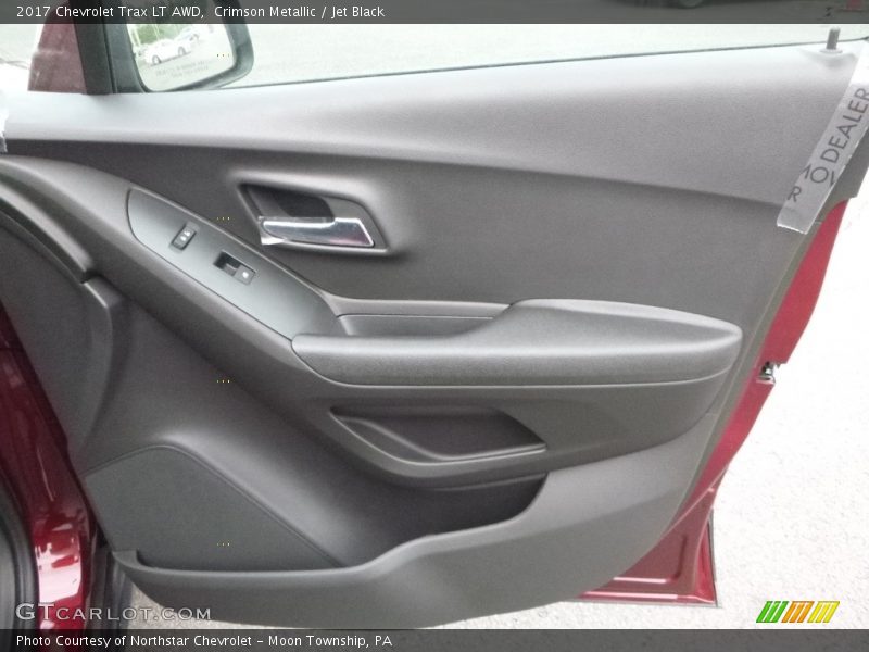 Crimson Metallic / Jet Black 2017 Chevrolet Trax LT AWD