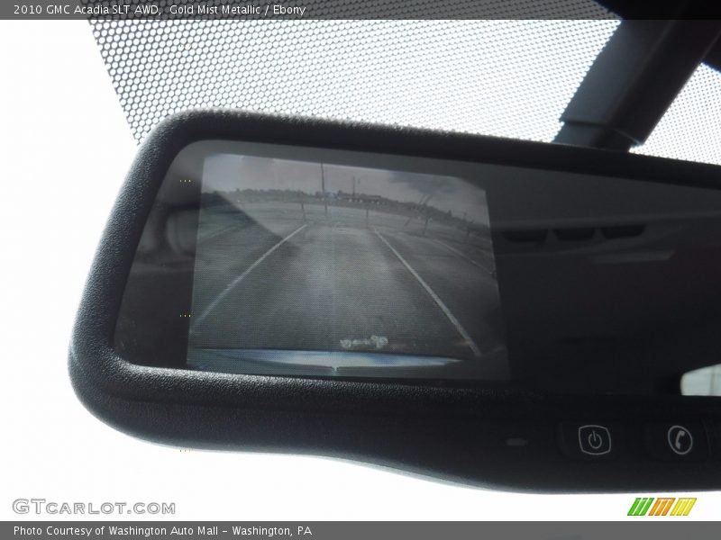Gold Mist Metallic / Ebony 2010 GMC Acadia SLT AWD