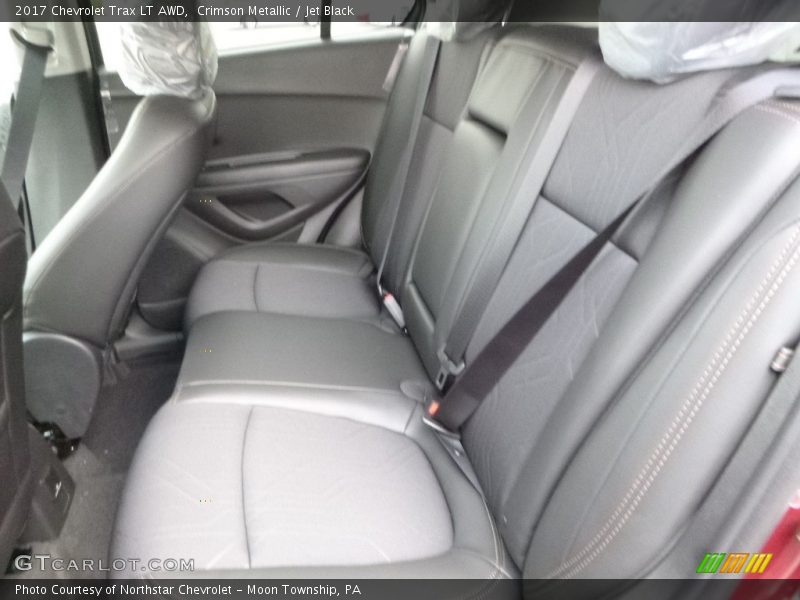 Crimson Metallic / Jet Black 2017 Chevrolet Trax LT AWD