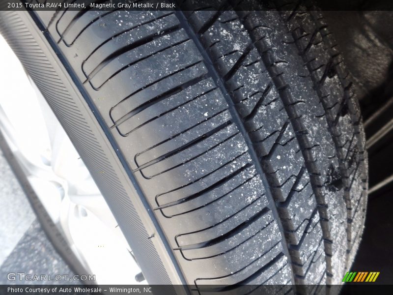 Magnetic Gray Metallic / Black 2015 Toyota RAV4 Limited