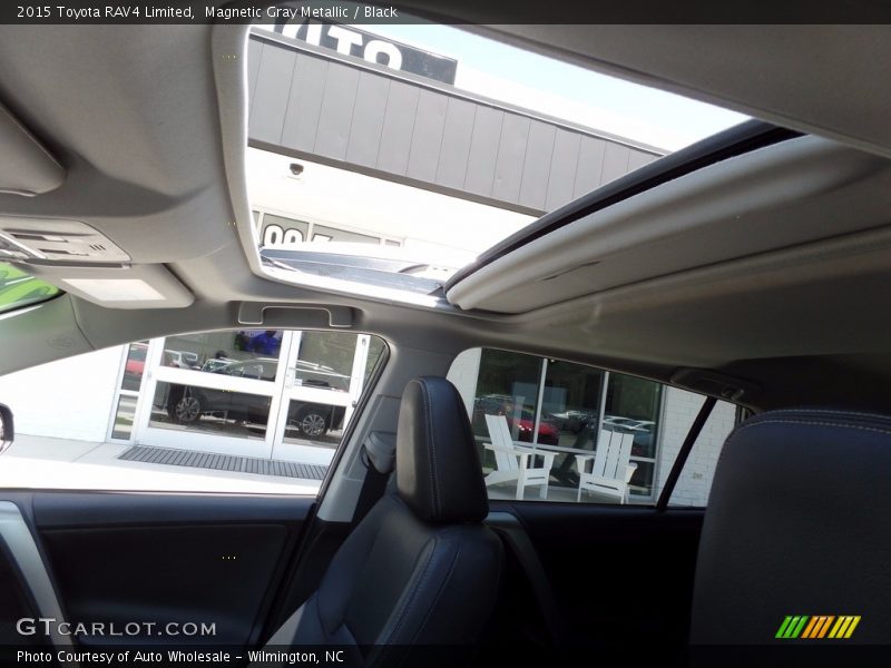Magnetic Gray Metallic / Black 2015 Toyota RAV4 Limited