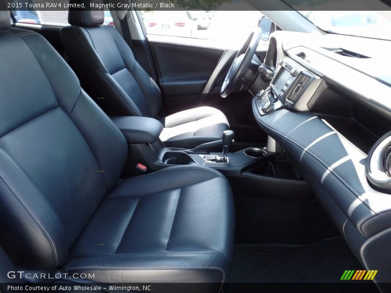 Magnetic Gray Metallic / Black 2015 Toyota RAV4 Limited