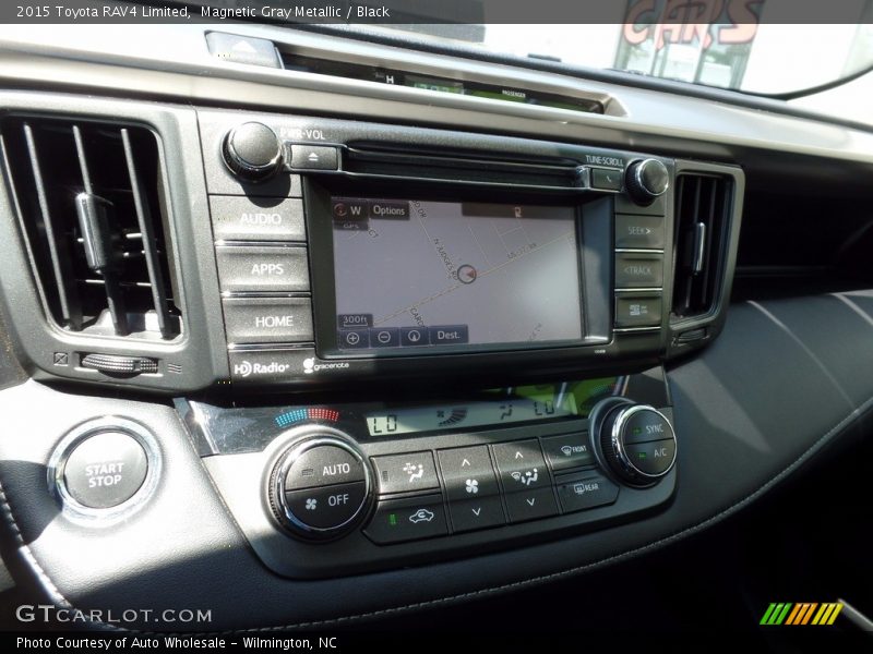 Magnetic Gray Metallic / Black 2015 Toyota RAV4 Limited