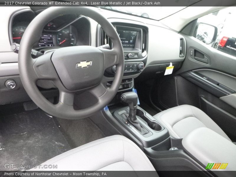 Laser Blue Metallic / Jet Black/­Dark Ash 2017 Chevrolet Colorado WT Extended Cab 4x4