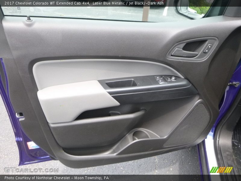 Laser Blue Metallic / Jet Black/­Dark Ash 2017 Chevrolet Colorado WT Extended Cab 4x4