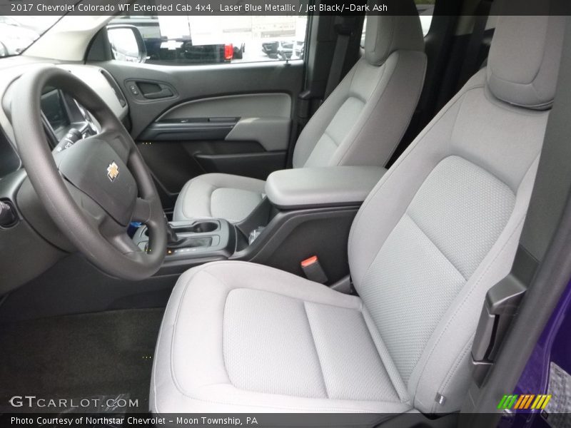 Laser Blue Metallic / Jet Black/­Dark Ash 2017 Chevrolet Colorado WT Extended Cab 4x4