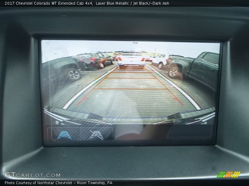 Laser Blue Metallic / Jet Black/­Dark Ash 2017 Chevrolet Colorado WT Extended Cab 4x4