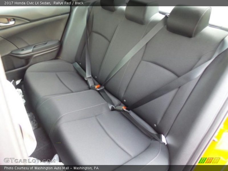 Rallye Red / Black 2017 Honda Civic LX Sedan