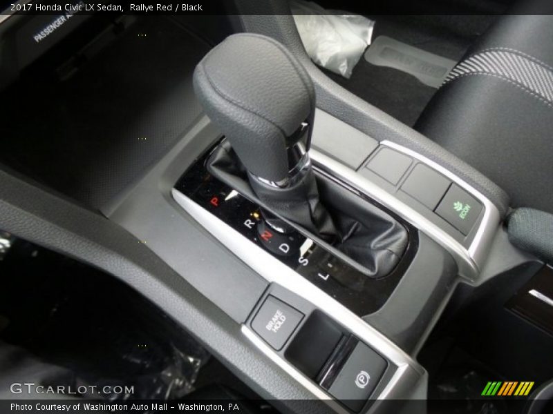 Rallye Red / Black 2017 Honda Civic LX Sedan