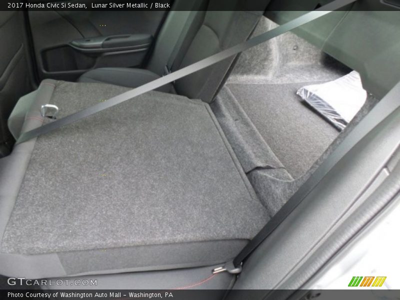 Lunar Silver Metallic / Black 2017 Honda Civic Si Sedan