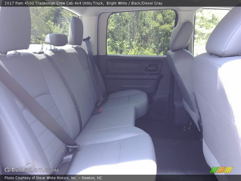 Bright White / Black/Diesel Gray 2017 Ram 4500 Tradesman Crew Cab 4x4 Utility Truck