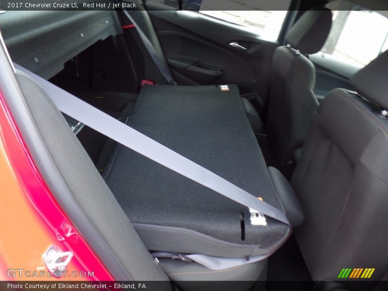 Red Hot / Jet Black 2017 Chevrolet Cruze LS