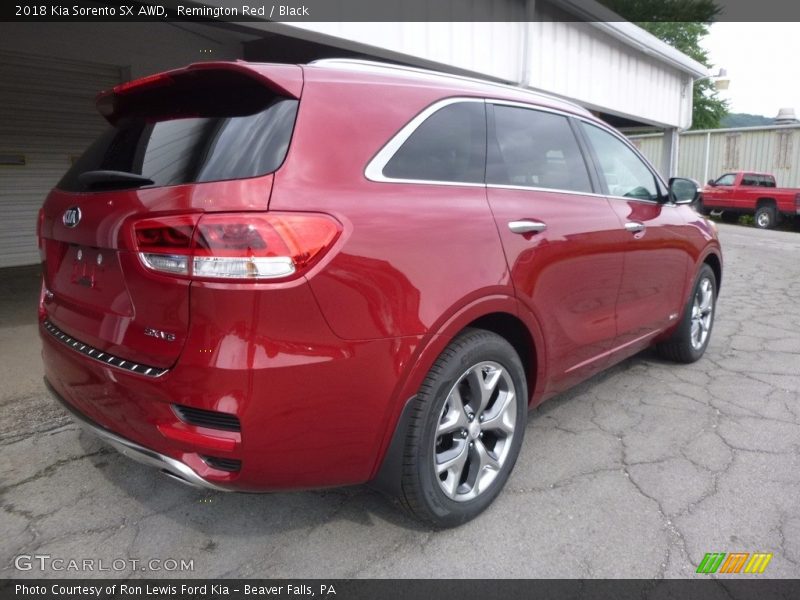 Remington Red / Black 2018 Kia Sorento SX AWD