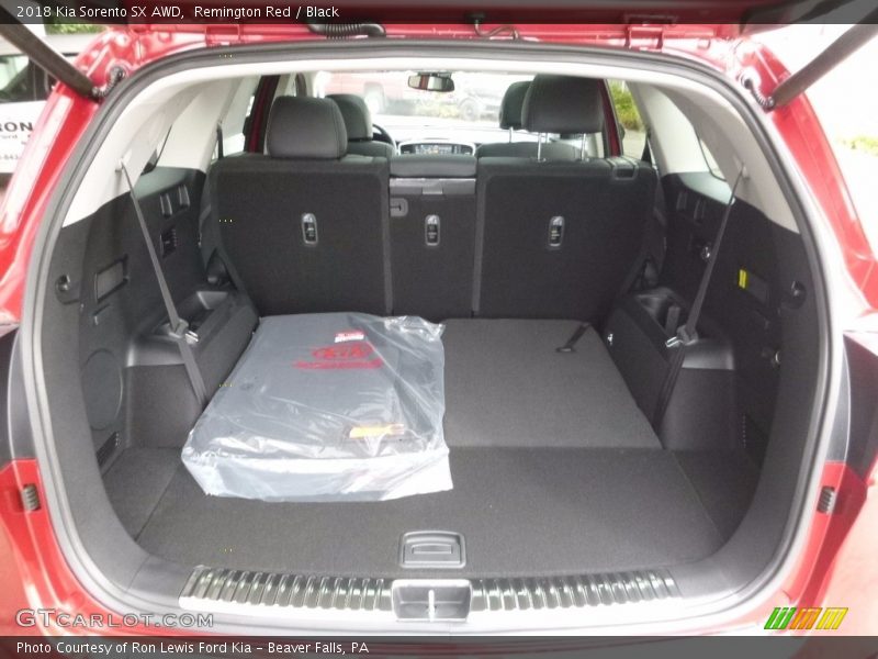 Remington Red / Black 2018 Kia Sorento SX AWD
