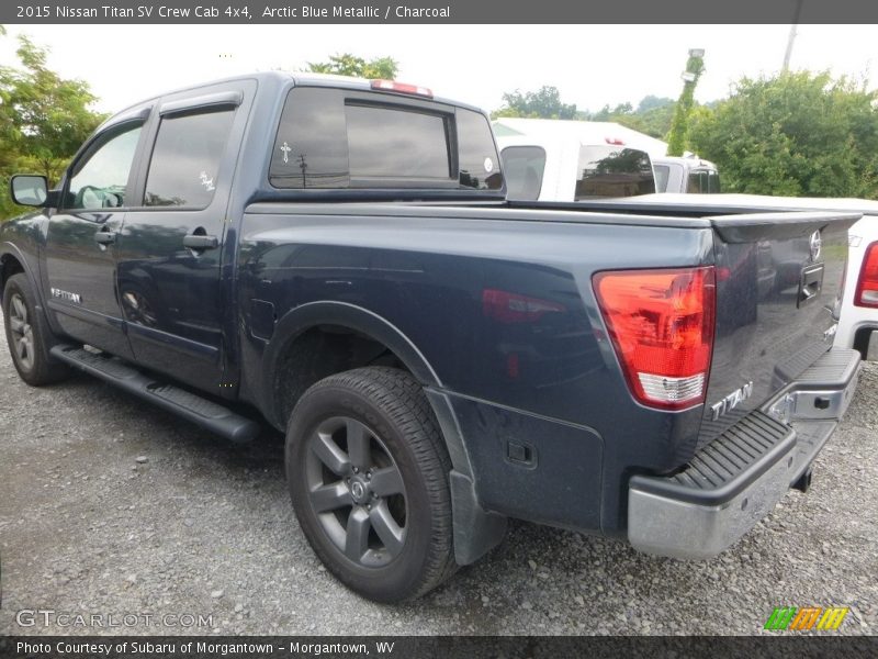 Arctic Blue Metallic / Charcoal 2015 Nissan Titan SV Crew Cab 4x4