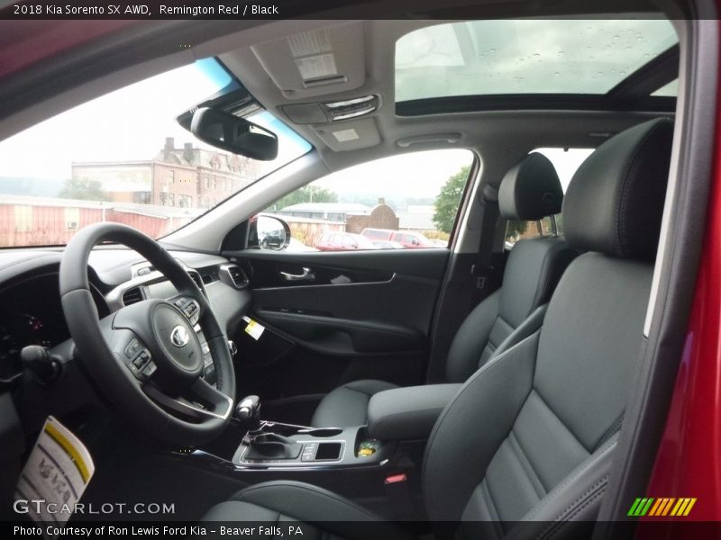 Remington Red / Black 2018 Kia Sorento SX AWD