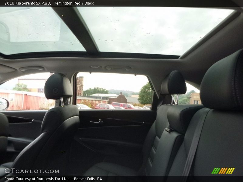 Remington Red / Black 2018 Kia Sorento SX AWD