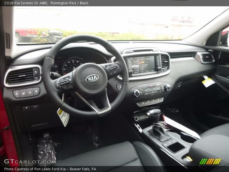 Remington Red / Black 2018 Kia Sorento SX AWD