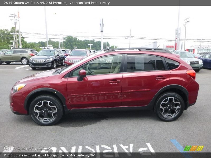 Venetian Red Pearl / Ivory 2015 Subaru XV Crosstrek 2.0i Premium