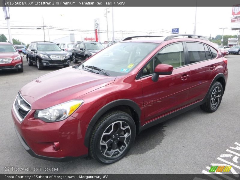Venetian Red Pearl / Ivory 2015 Subaru XV Crosstrek 2.0i Premium