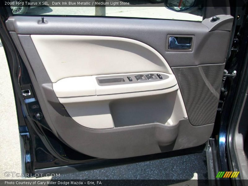Dark Ink Blue Metallic / Medium Light Stone 2008 Ford Taurus X SEL